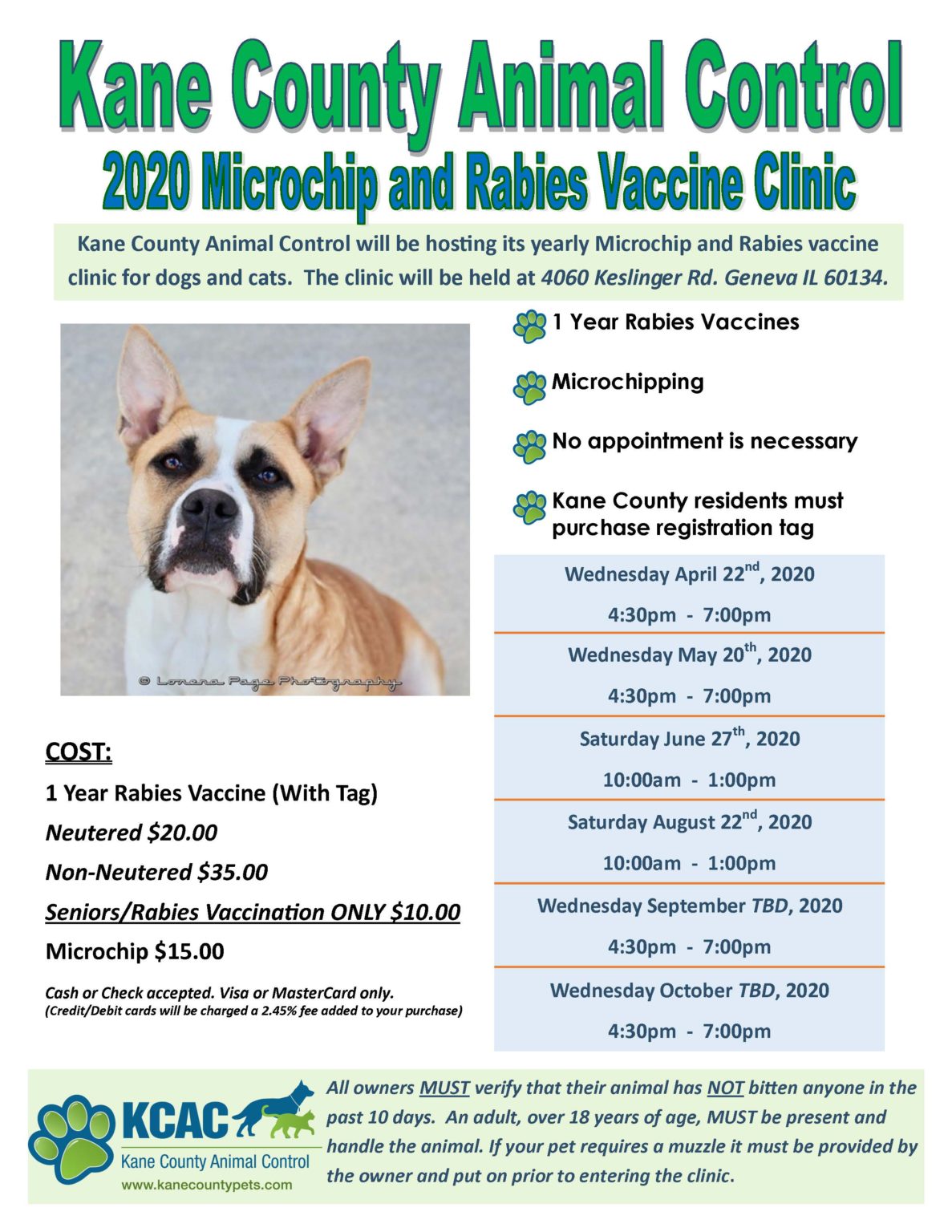 Animal Vaccinations - Senior Services Associates, Inc.